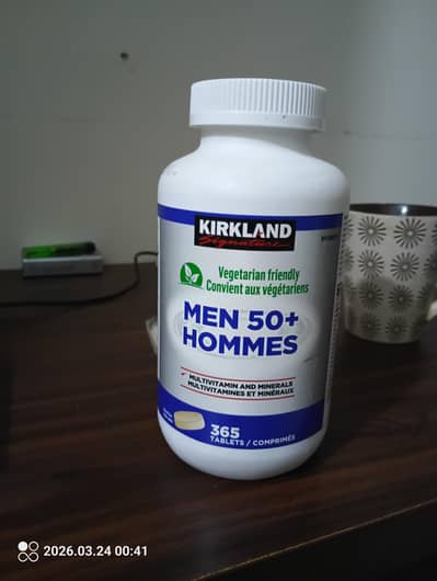 MEN 50 plus HOMMES multivitamin
