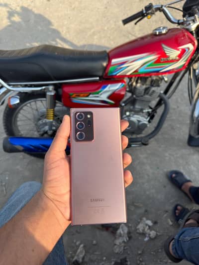 urgent sale samsung note 20 ultra working condition 100 ok