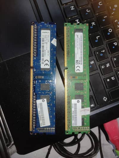 8GB DDR3 Desktop RAM Kit (2x4GB) 1600MHz PC3-12800U - Kingston & Micro