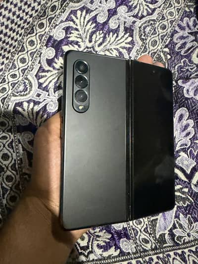 with box Samsung Zfold 3 5G 12 256 exchange possible