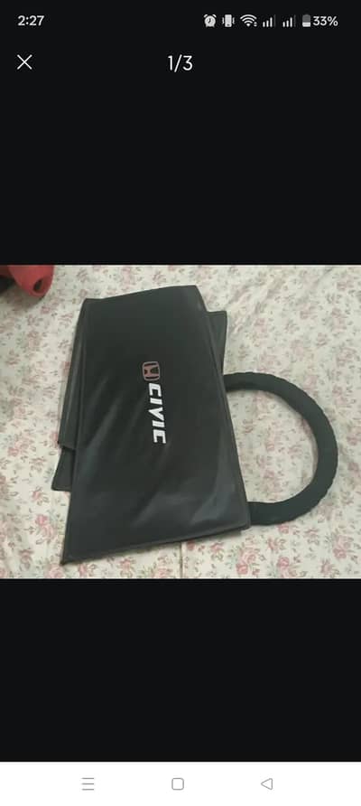 Honda civic reborn 3 items dashboard cover sunshades trunk spoiler