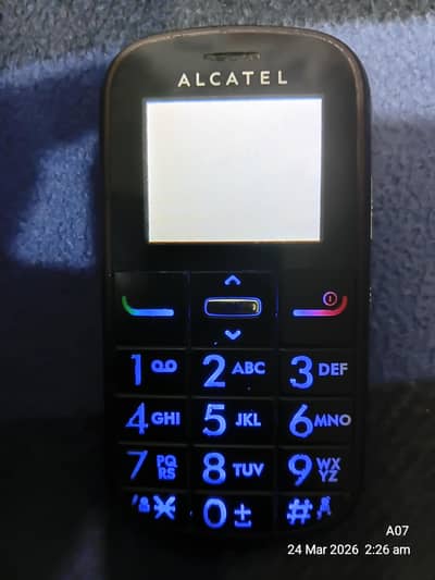 Alcatel non-camera button mobile (pta approved)