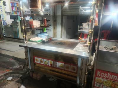 bugger shawarma counter
