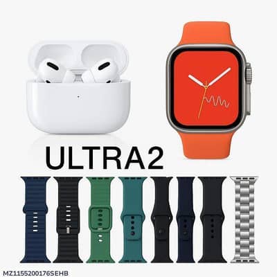 AirPods Pro 2nd gen + Ultra 7 in 1 Smart watch combo