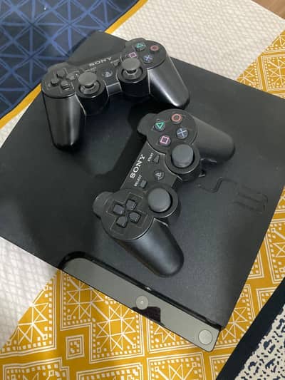 PlayStation 3 with Controllers