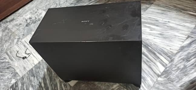 sony woofer