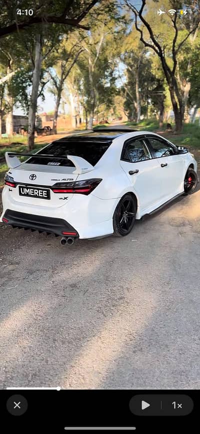 Toyota Corolla Back Spoiler