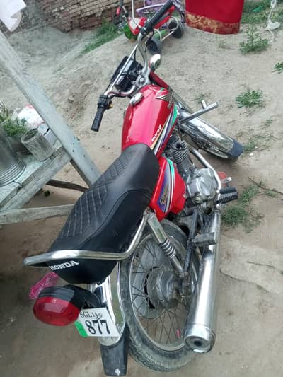 Honda cg 125cc 14 model all ok documents completed jbd 12chk