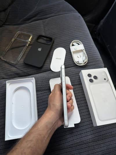 Iphone 17 pro max silver 256Gb jv