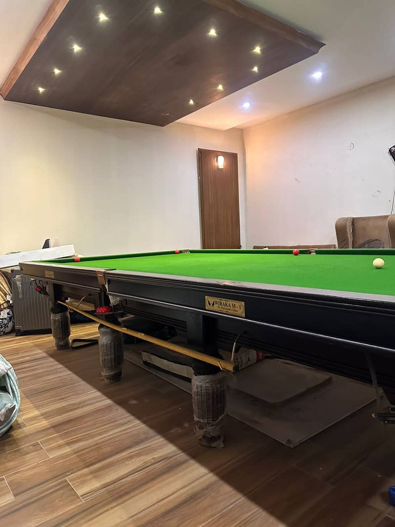 Snooker table 1