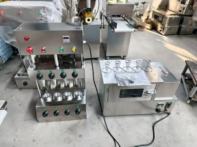 Pizza Cone Machine Dack / Conveyor/ Convention Charcoal Grill Dough
