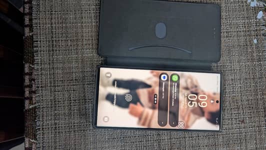 s23 Ultra army green with original 45W charger and box