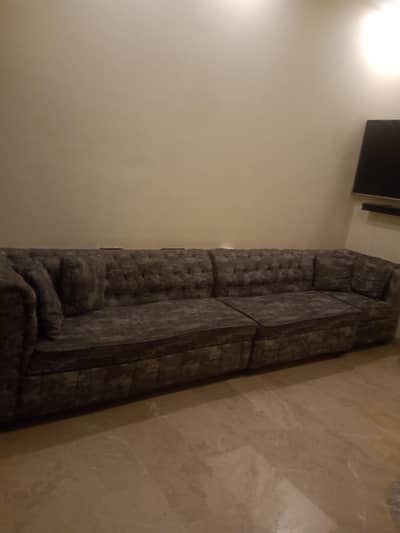 6 seater sofa in Turkish fabric