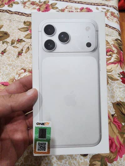 Iphone 17 pro max pta approved silver