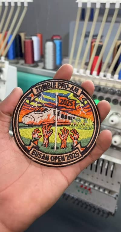 custom embroidery , PVC , woven patches