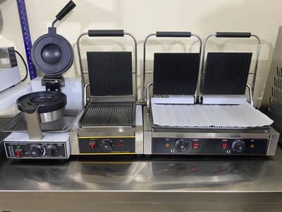 Panini Grill UFO Buger Maker Waffles Maker Shawarma Electric Cutter