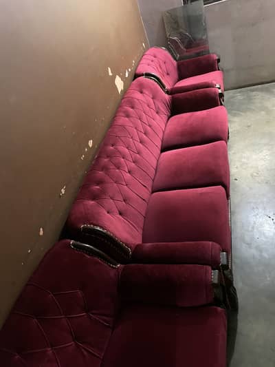 5 seater sofa set just like new