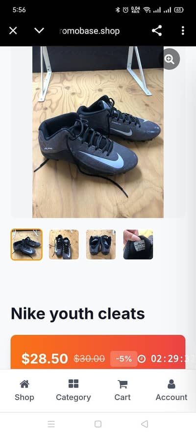 football shoes