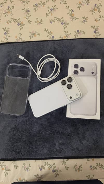 Iphone 17 Pro Max 256 gb Silver Non Pta Dual E-Sim