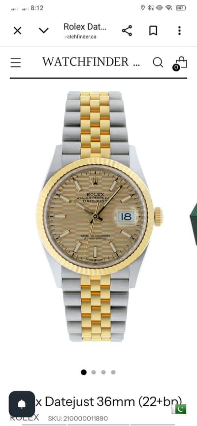 Mens Rolex Oyster Datejust blue 'yellow'Green'white watch