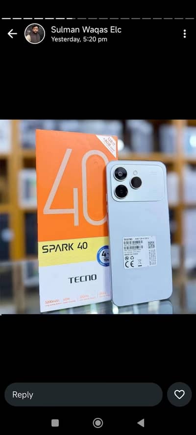 tecno spark 40