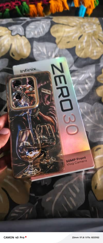 infnix zero 30 with box