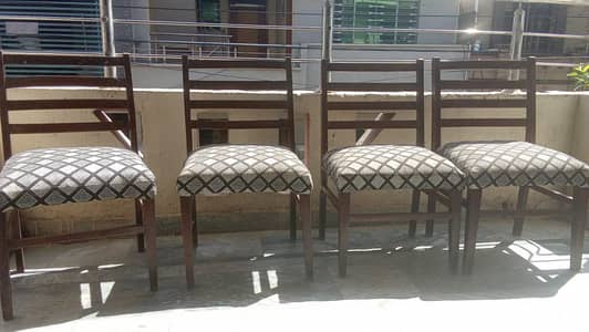 4 dining  chairs