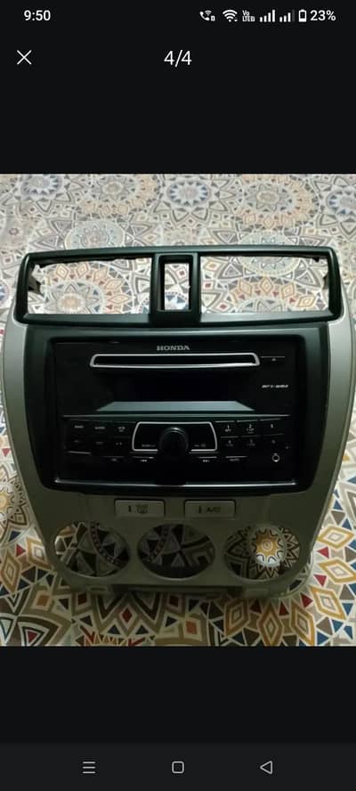 Honda city display panel