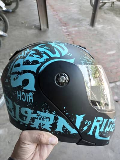 Vector flipup helmet