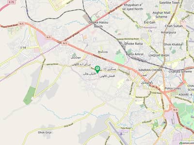 5 marla single story house available for sale in afsha colony near dhoke banras range road Rwp