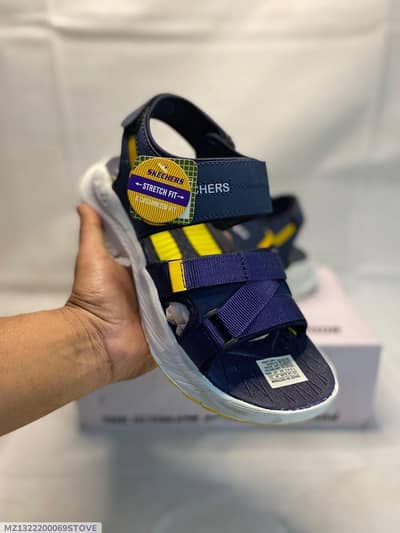 Men's Blue EVA Strap Sandals Lightweight Comfortable