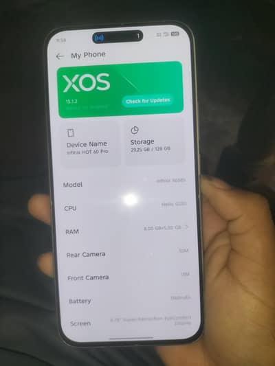 Infinix hot 60 pro. read Description