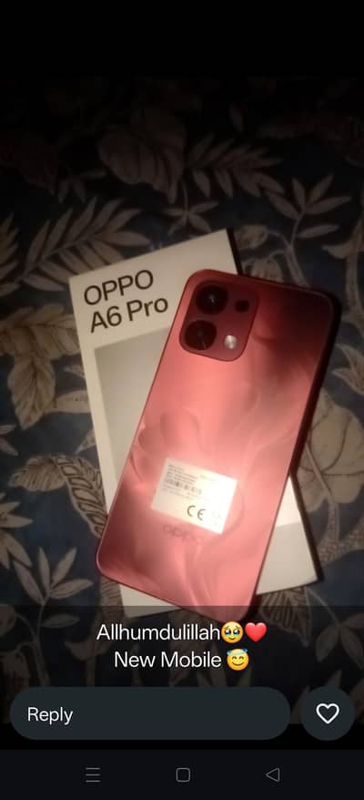 bilkl new hh , oppo A6 pro 8/128