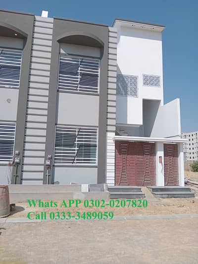 120 yard Double, Extra Furnished Villa For Sale, Saima Arabian Villas, North Karachi