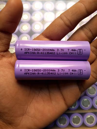 A+ Grade 18650 Apkina 2000 Mah Lithium Ion Cell