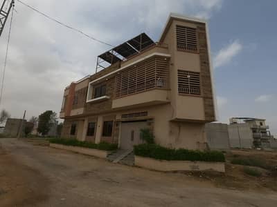 133 Sq Yard Ground + One West Open Leased House For Sale In SAADI GARDEN