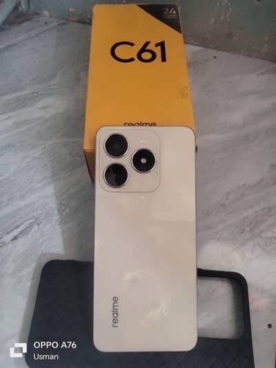 realme c61.6+6/128.      complete saman