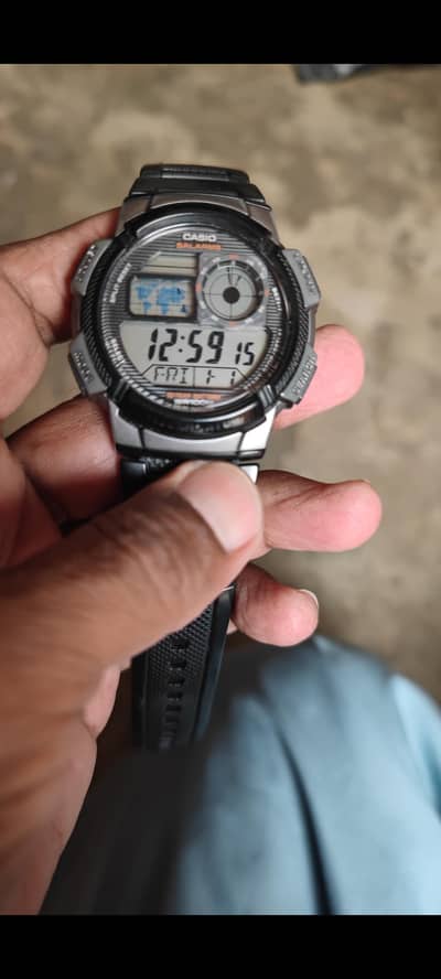 Brand New Casio AE-1000W Dual Time&world time Watch