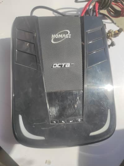 Homage inverter ups 2200/1800w 24v double battery working condition