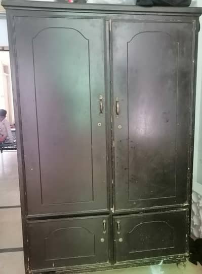 1 safe Almari or 1 bartan almari 1 Dressing almari