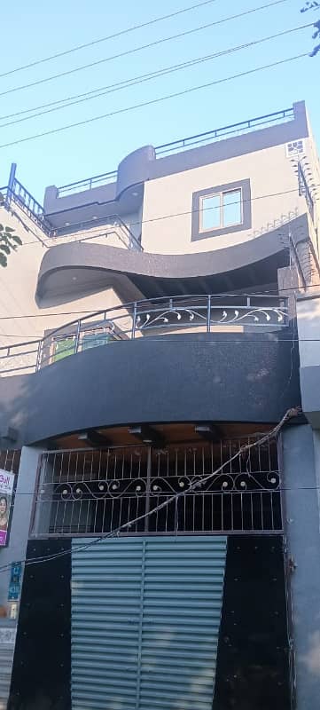 5 Marla Facing Park Triple Storey House For Sale.