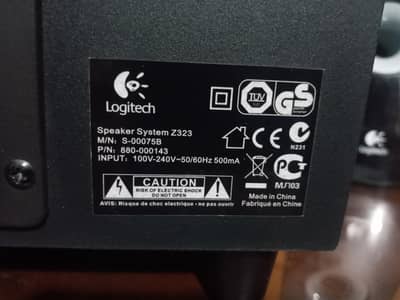 logitech system speakers