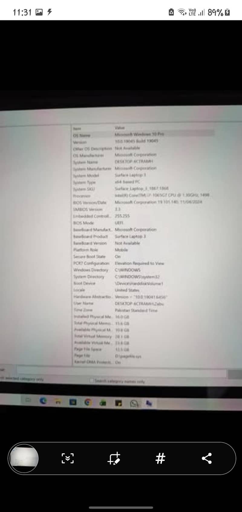 Microsoft surface 3 4