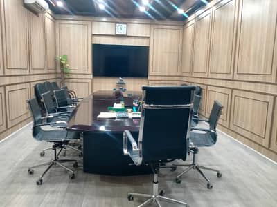 I-9 Semi Furnished Office Near To Metro Real Pics Attached Separate Modern Building