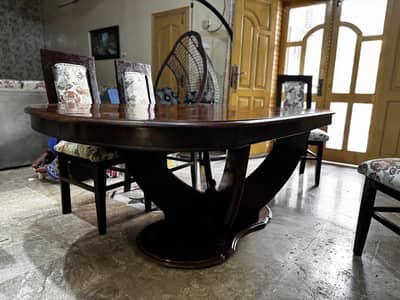 SOLID WOOD DINING TABLE SET