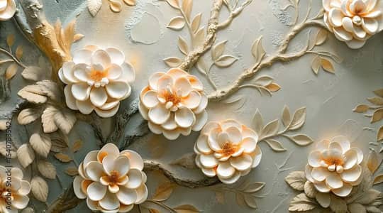 Stylish Wall Art, 3D Wall paper, PVC Wall Penal, Vinyl Flooring