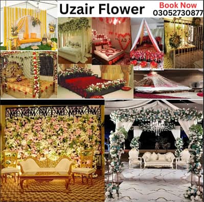 Wedding Flowers&Artificial Decor/ Event Car Service Flower/ Home Decor