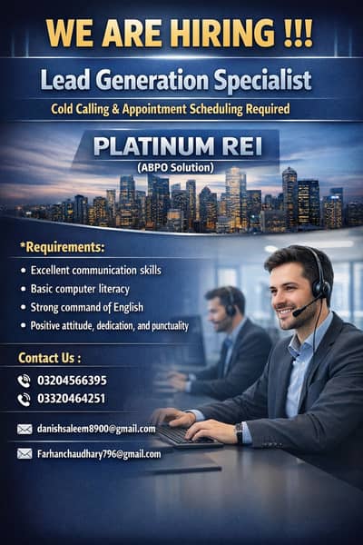 Call Center Jobs |Calling Agents Required For Night Shift| Sales Jobs