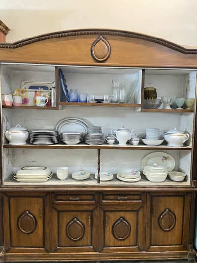 Pure Tali Wood Big Showcase (2 tier)