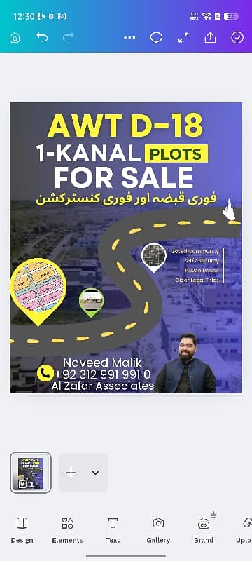 1 Kanal Plot For Sale